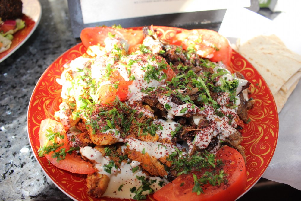 yummy lamb med wraps